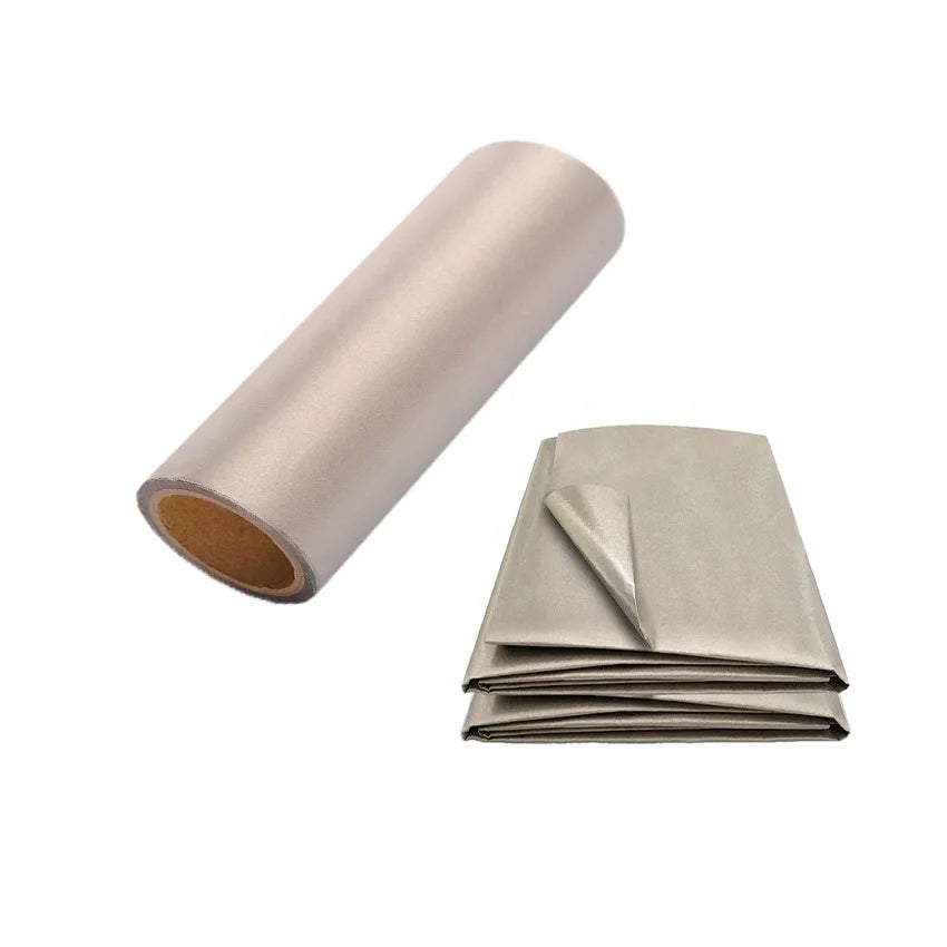 TK-PW-080 Anti-Theft RFID Protection Metallic Silver Grey Lightweight Fabric EMF/RF Shielding Mattress Lining (Boys Girls)