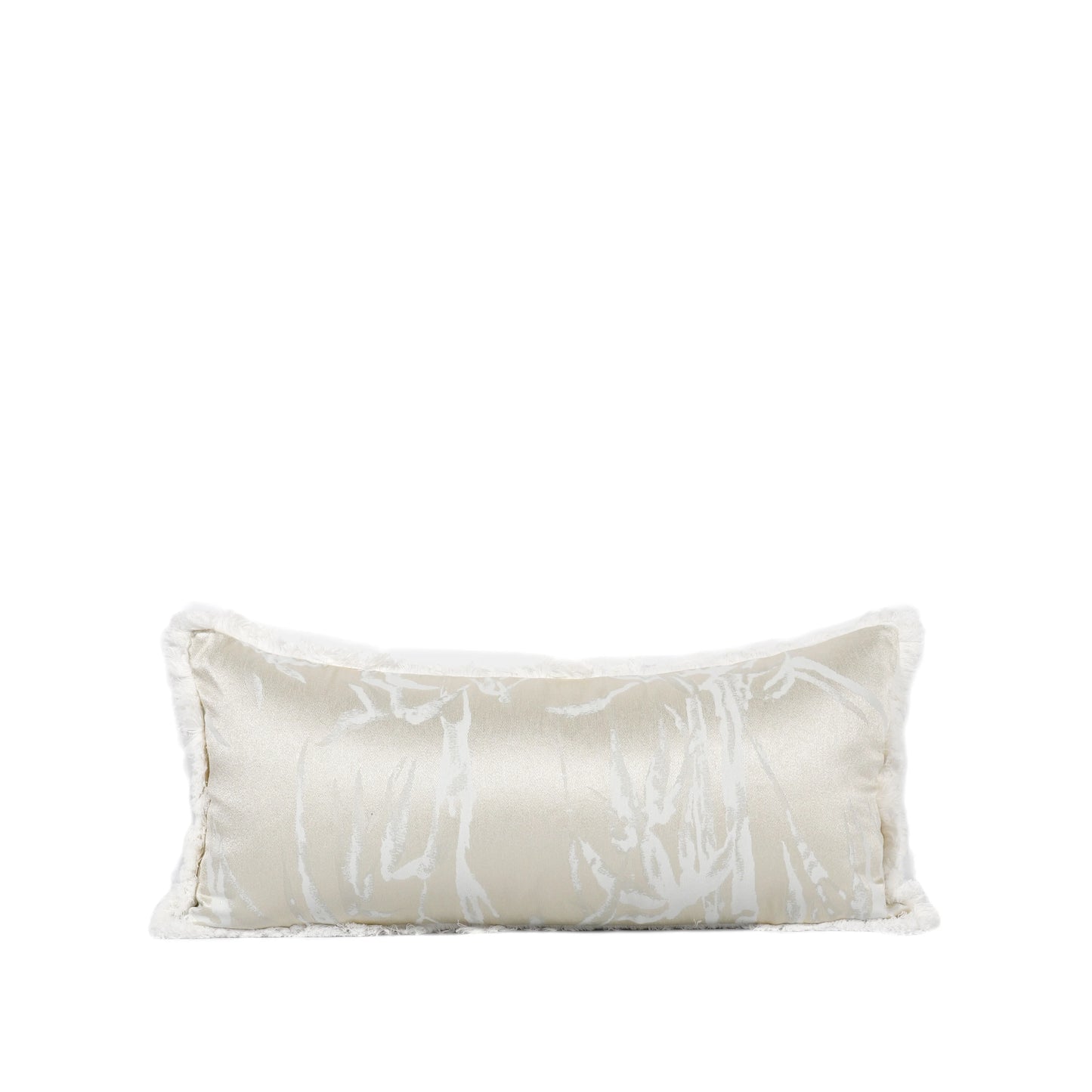 Tiff Home Custom Label 30*60cm Organic Creamy-white Textured Macrame Seat Cushion Cover for Home Decor