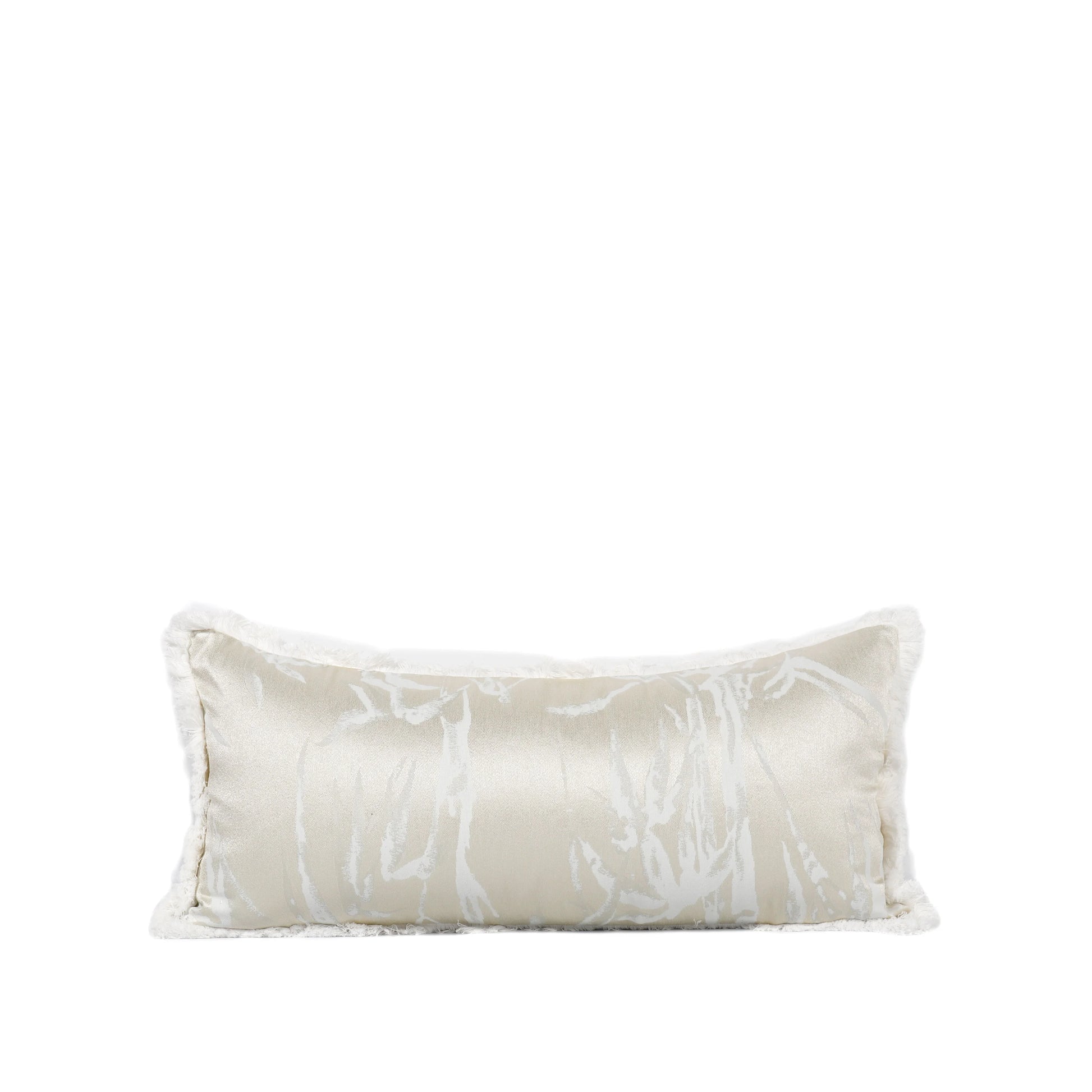 Tiff Home Custom Label 30*60cm Organic Creamy-white Textured Macrame Seat Cushion Cover for Home Decor