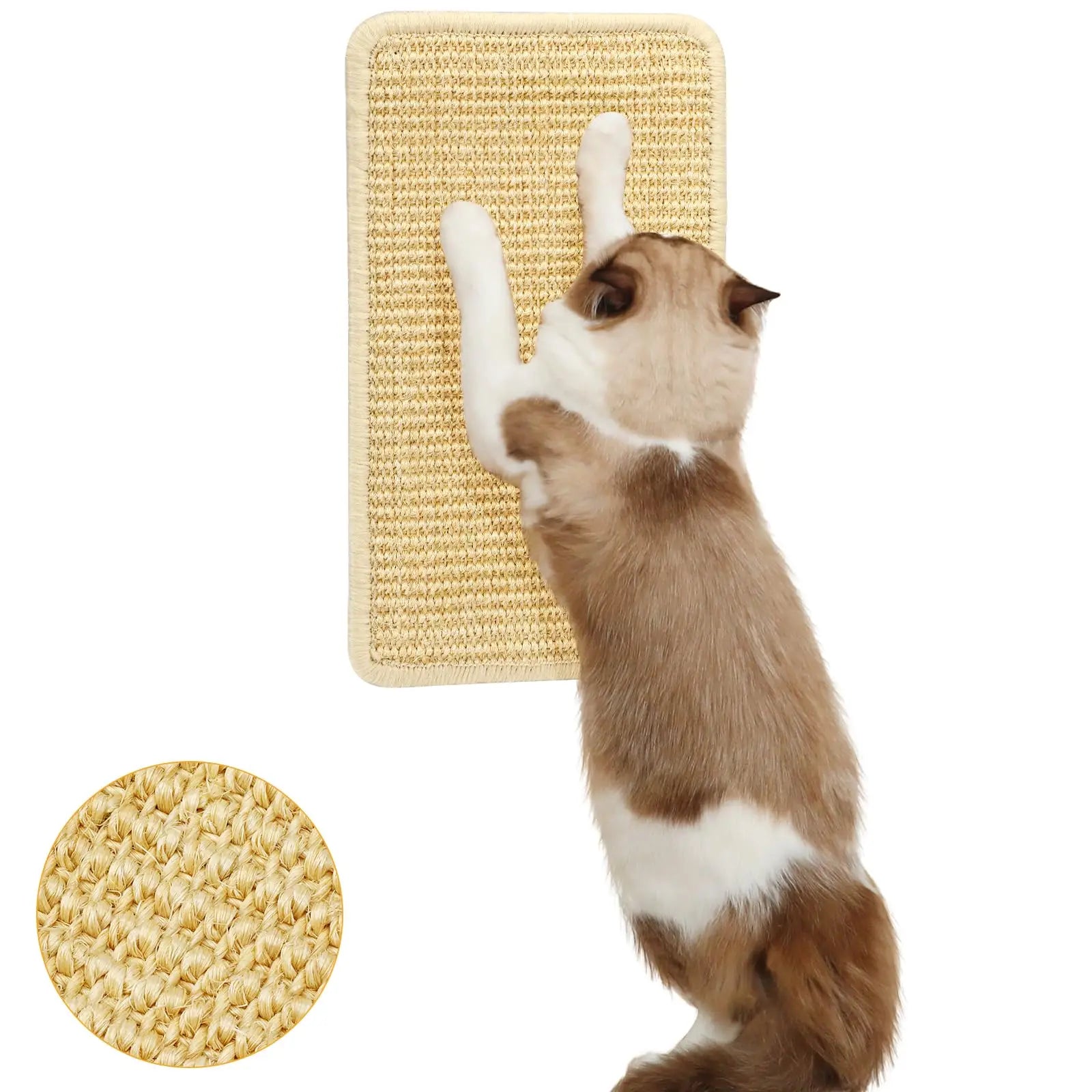 Wholesale Sisal Cat Scratcher Mat Horizontal Cat Floor Scratching Pad Rug Cat Scratch Furniture Protector