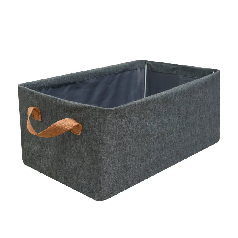 MU Supplies Premium Foldable Fabric Clothes Storage Organizer with Handles for Home Wardrobe Closet Storage and Organization
