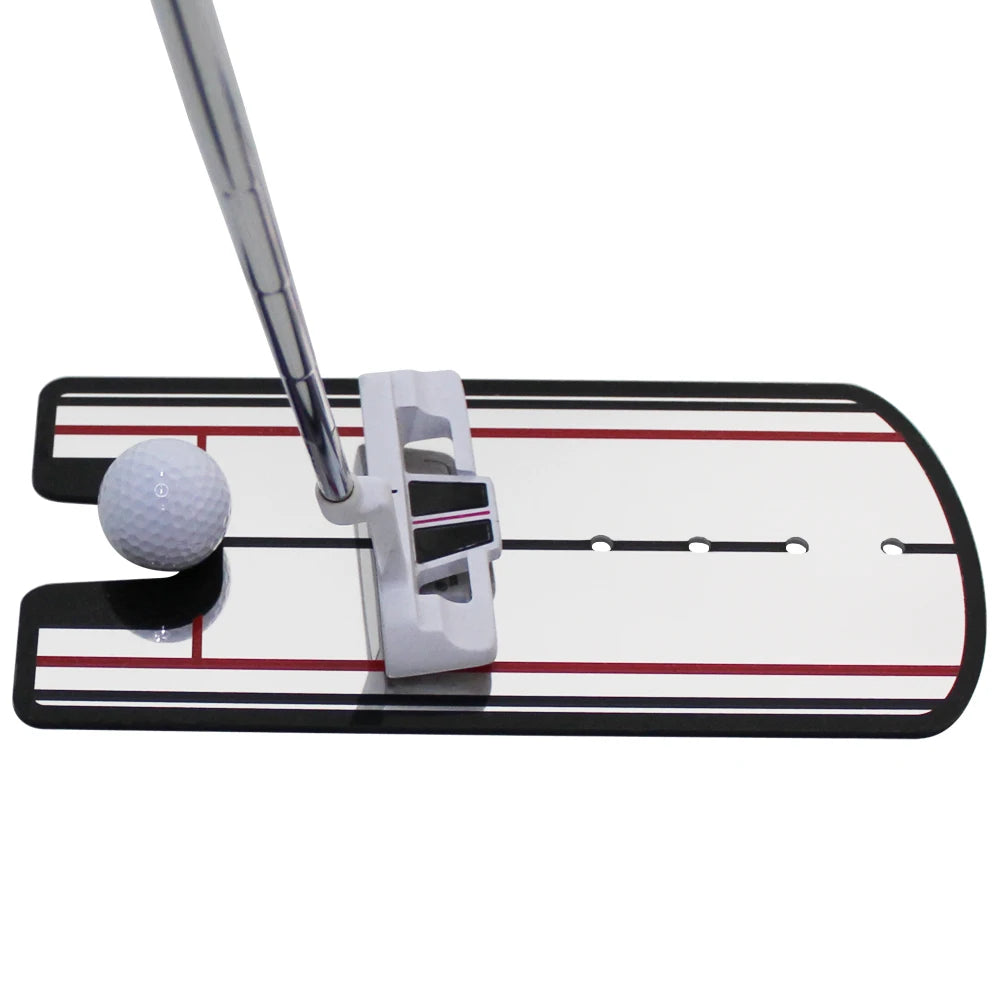 1 PCS Golf Putting Mirror Alignment Training Aid Golf Putter Balancer Straight Practice Eye Line Golf Putter Trainer Accessor