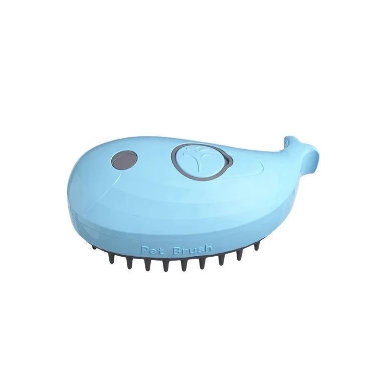Hyra Pet Spray Massage Brush 2 in 1 Electric Spray Anti Flying Hair Removal Massage Comb  Brush