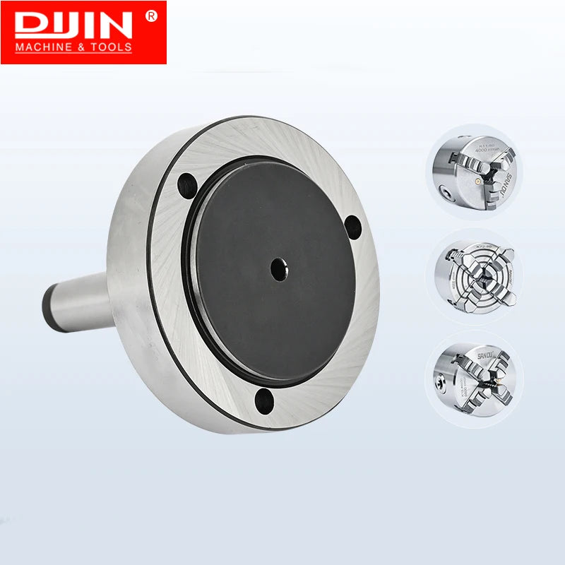 MT3-80 Chuck Adapter Morse Taper Flange 80mm Fix Type Adapter Lathe Chuck Flange for Lathe Chuck
