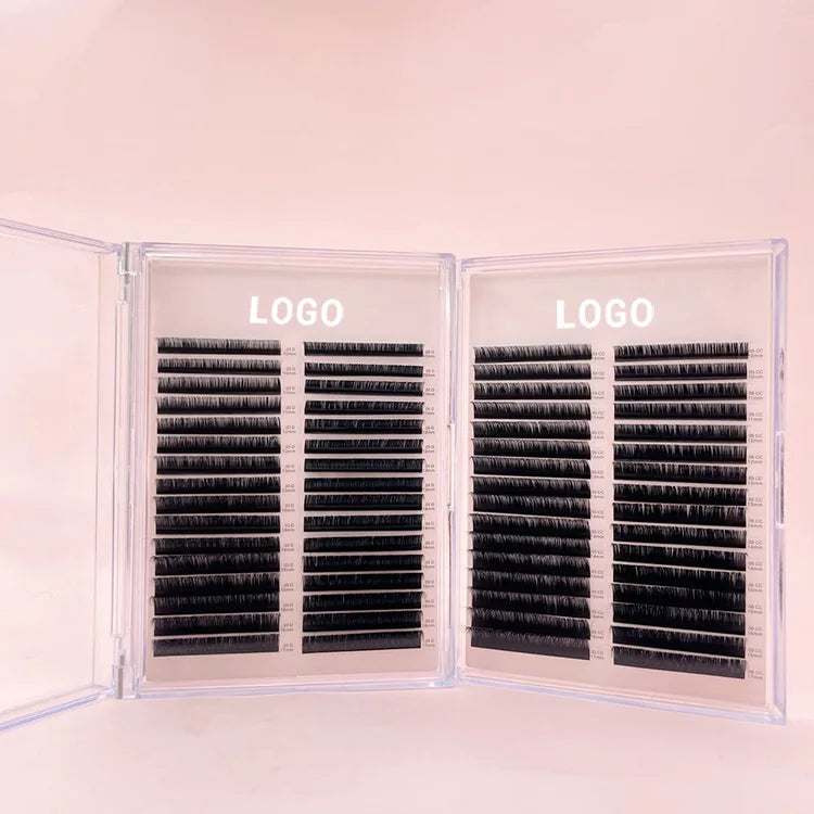 Lashes Supplier 0.05 0.07 0.10 0.15 0.20 0.25 B/c/d Curl Volume Lash Individual Extension Eyelash Extension Natural Long