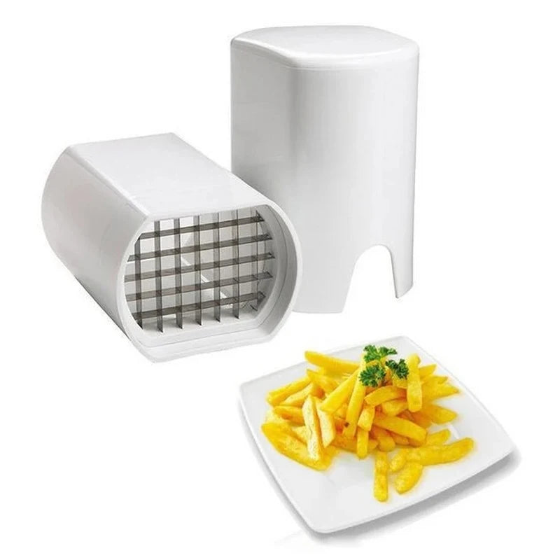 Potato Chippers French Fries Chip Potato Cutter Vegetable Chopper Slice Kitchen Tool Thin Home Vegetable Fruit Slicer Chopper