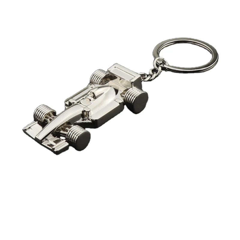 3D F1 Racing Keychain 4S Auto Show Advertising Gifts Keychain Business Gifts Metal Keychain Customization
