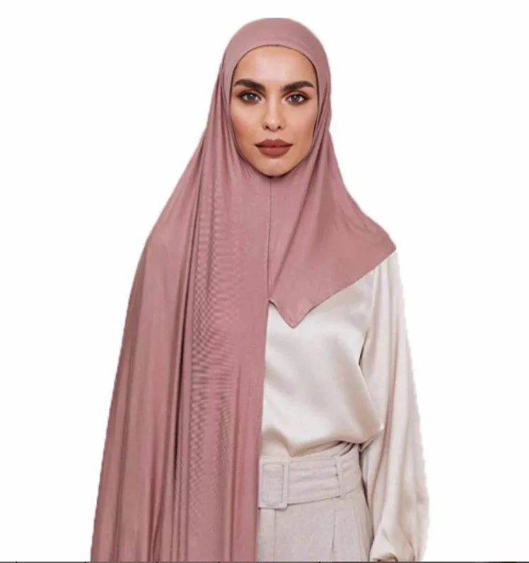 High Quality Mercerized Workmanship Monochrome Modal Comfortable Stretch Shawl Scarf