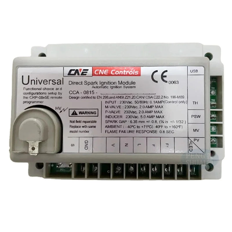 CCA-0815 CNE Controls Universal 230v Ignition Motherboard CCA-0835 24v