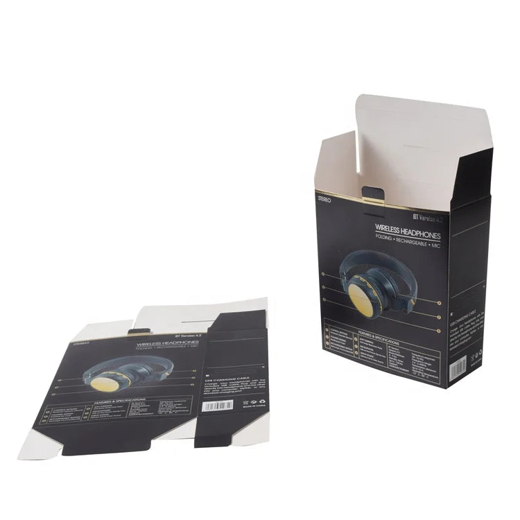 Custom Logo Matt Lamination Embossing UV Coating Foldable Carton Box Cutting Printing Craft Display Paper Box Custom Packagin