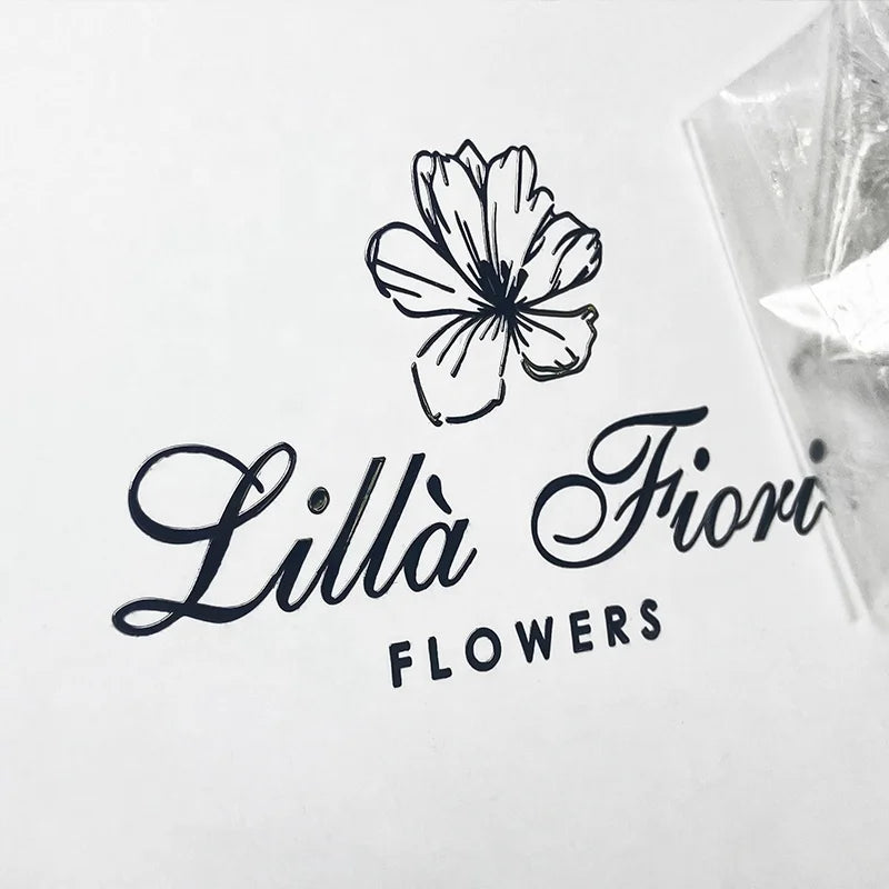 Your Logo Gold Metal Transfer Sticker Personalized Luxury Logo 3d Embossed Metal Transfer Sticker