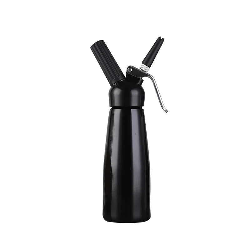 Customizable Stainless Steel Aluminum Whip Cream Maker Canister Homemade Dessert Shop Heavy Duty Whipped Cream Dispenser