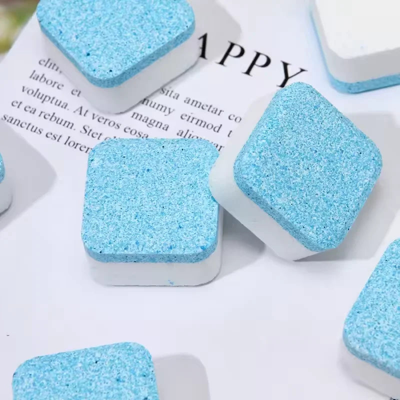 Household Washing Machine Cleaner Tablets Deep Cleaning Eco-friendly Laundry Machine Effervescent Cleaning Tablet