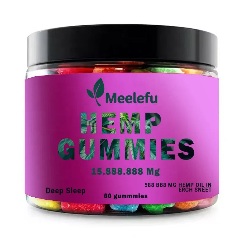 Private Label Hemp Gummies Ache Relief Sleep Wellness  Luck Happy Gummy