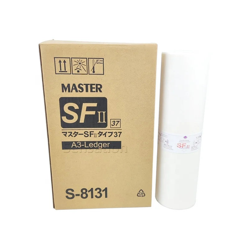 Compatible SF II A3 Copyprinter Master Roll for RISOs RISOGRAPHs SF 5430 5450 9350 Digital Duplicator S-8131 Master