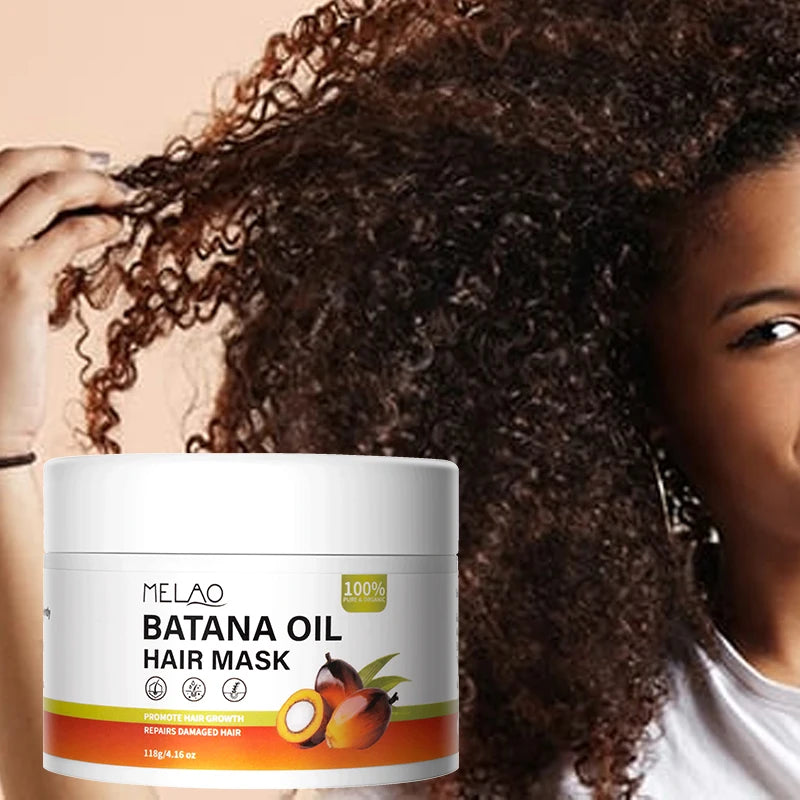 Private Label Customize 100% Batana Oil Damaged Hair Skin Repair Reduce Hair Loss Batana Oil for Hair Growth