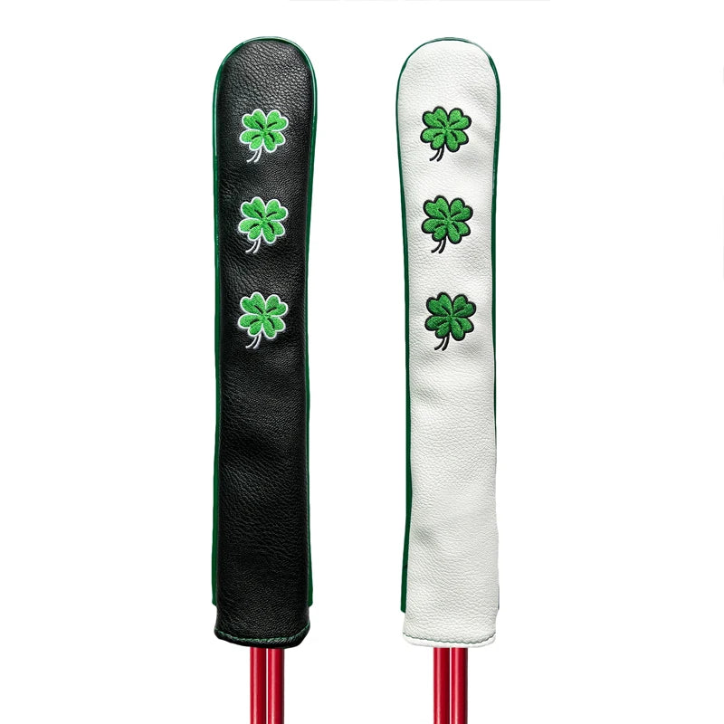 PU Leather for Aiming Exercise Training Aid Golf Alignment Rod Head Cover Custom Embroidery Alignment Stick Cover