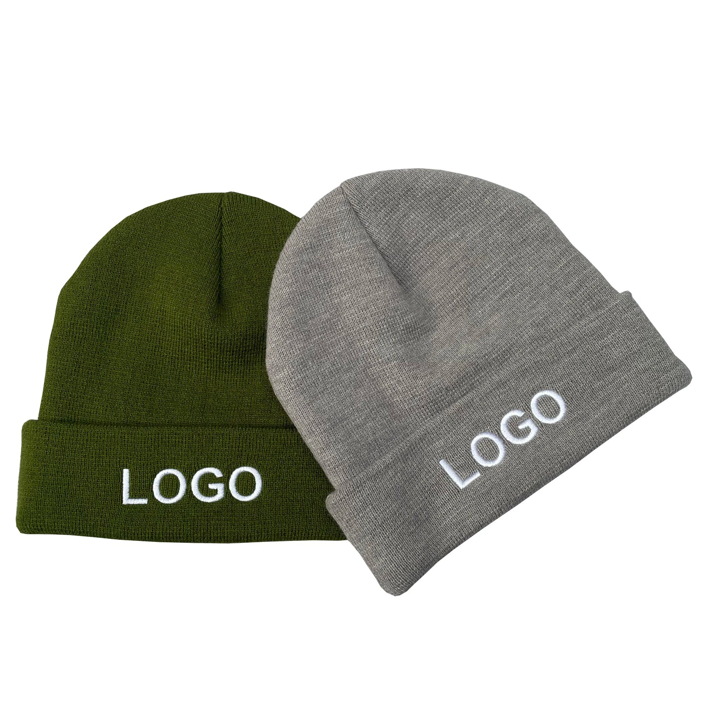 Custom Logo Winter Adults Beanies Customized Various Colors Acrylic Knitted Beanies Hats Winter Warm Hat With Your logo