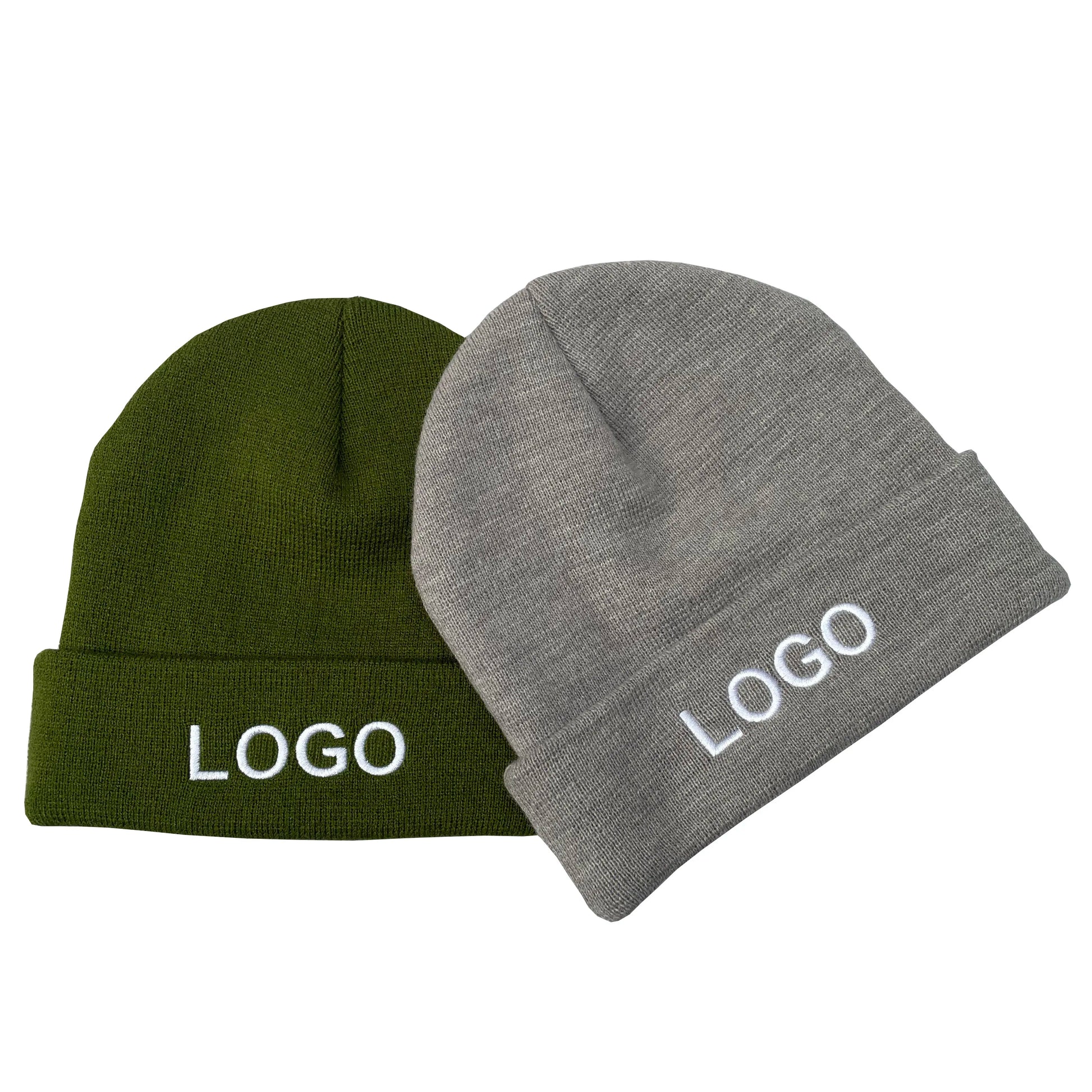 Custom Logo Winter Adults Beanies Customized Various Colors Acrylic Knitted Beanies Hats Winter Warm Hat With Your logo