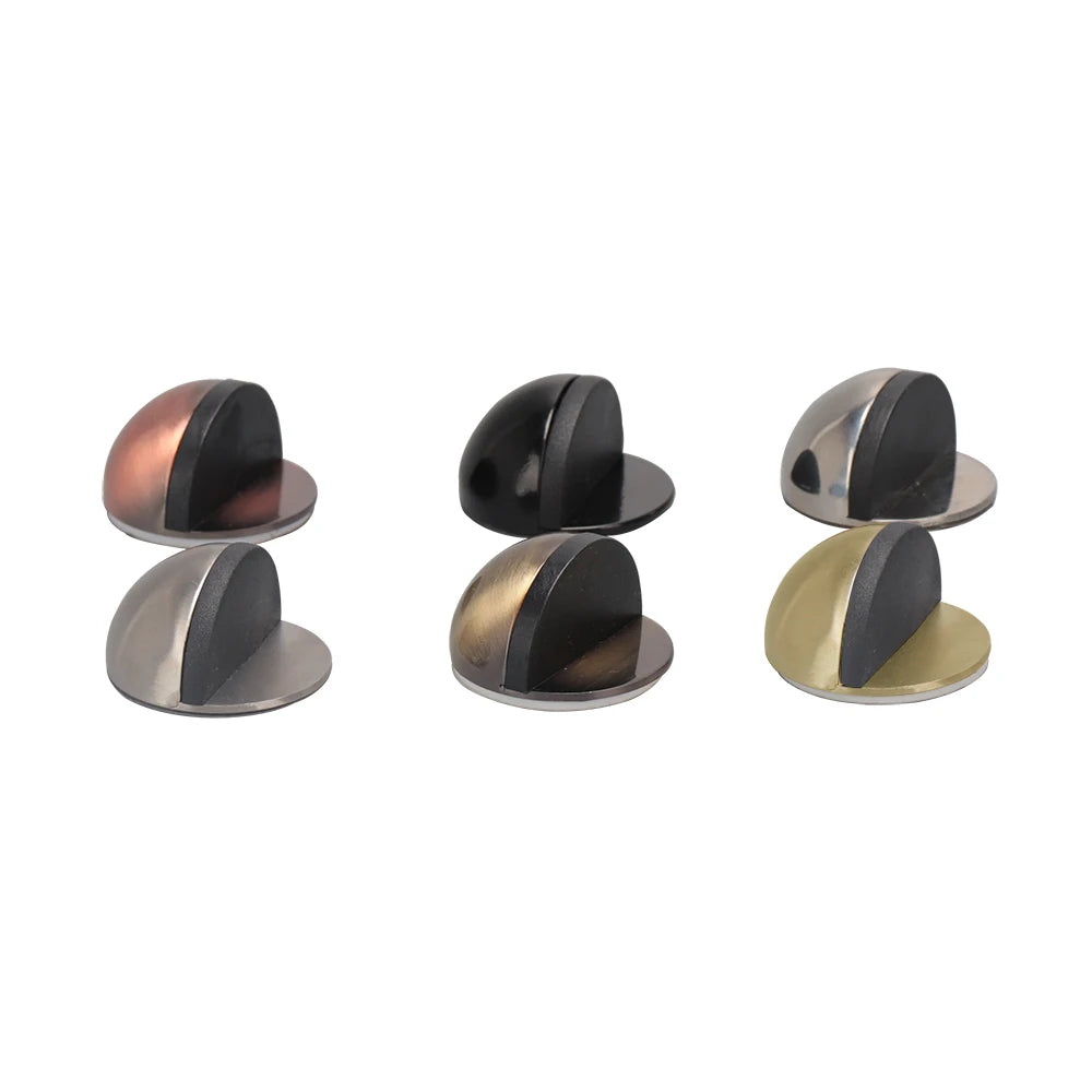 Best Selling Zamark Bathroom Glass Anti-collision Floor Mounted Ground Dome Half Ball Door Stopper