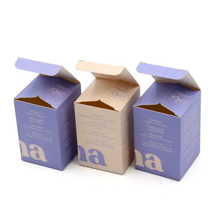 Free Sample Custom logo Cheap Essential Oil Packaging Box Skin Care Face Cream Folding Card Boxes Printing