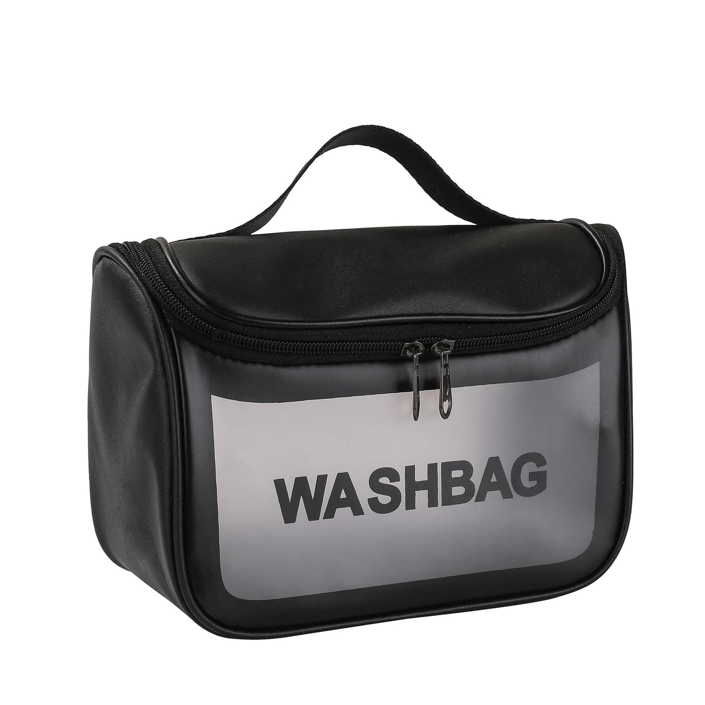 The Newest Translucent Handbag Large Capacity Storage Bag Frosted Texture Wash Bag Pvc Makeup Bag
