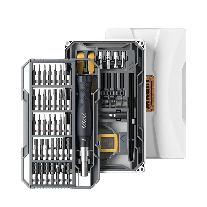 Precision DIY Screwdriver Set with Customizable Magnetic Carrying Case Plastic Handle OEM Support