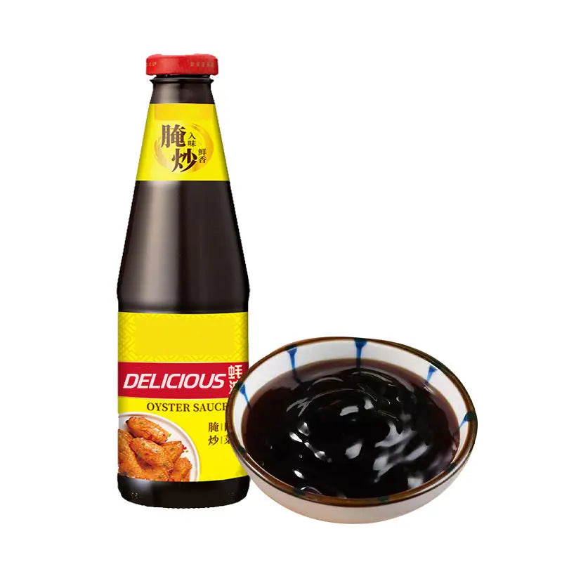 Glass Bottle Oyster Sauce Seafood Condiment
