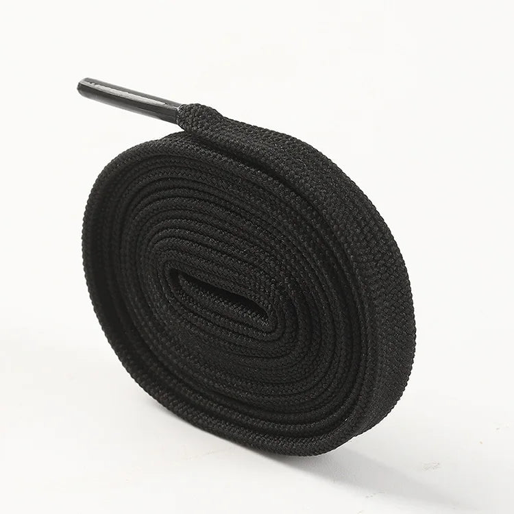 10mm Shoelace Handmade Printing Shoelaces/black White Signed Shoelaces Sneakers Shoe Laces Diy Lanyard