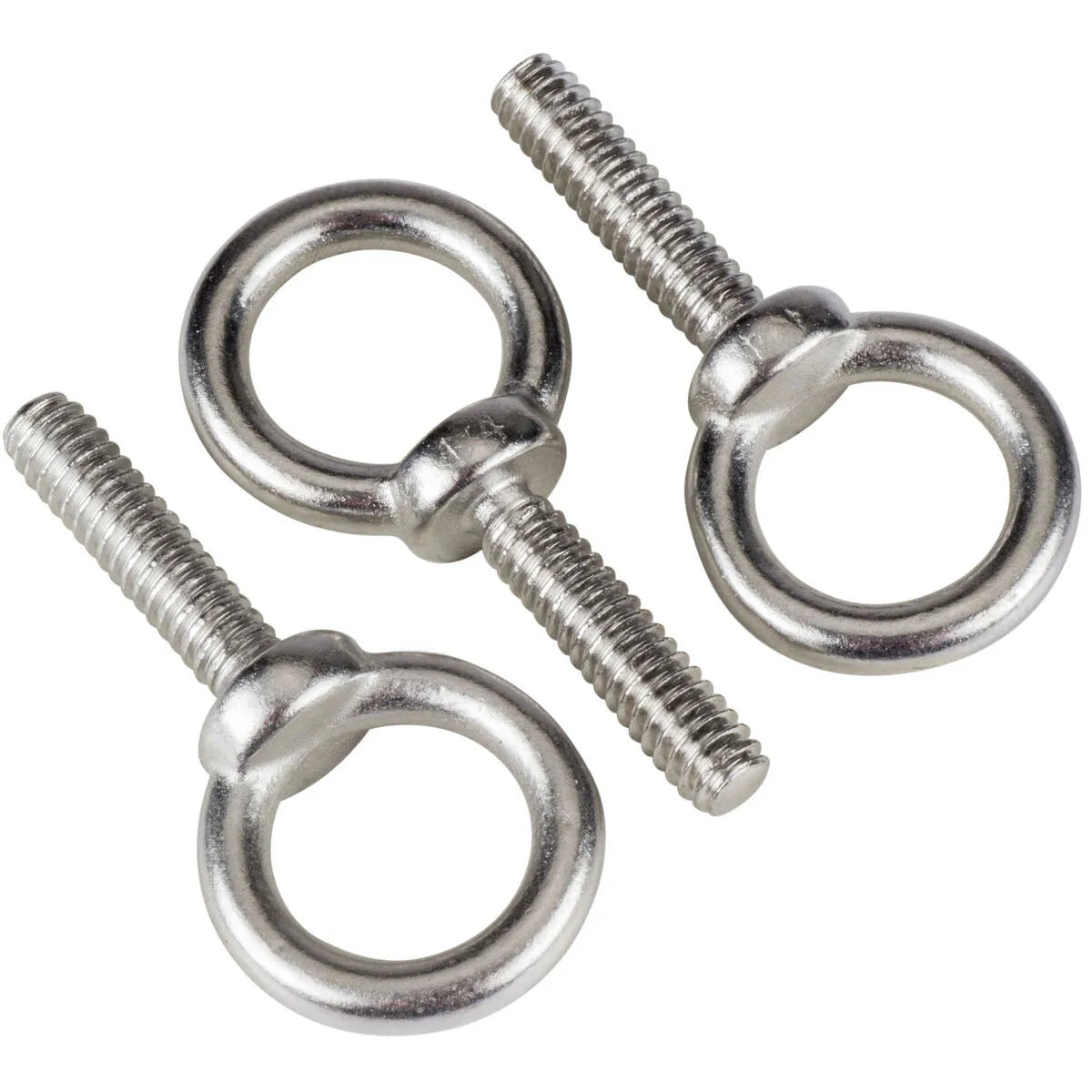 Sunpoint All Size M4 M6 M8 M12 Stainless Steel DIN Standard Model DIN580 Plain Finish Anchor Eye Lifting Bolts
