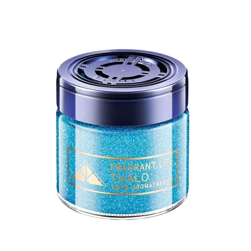 Private Label Plant Essential Oil Perfume Home Car Accessory Solid Perfume Diffuser Balm Car Perfume Air Freshener