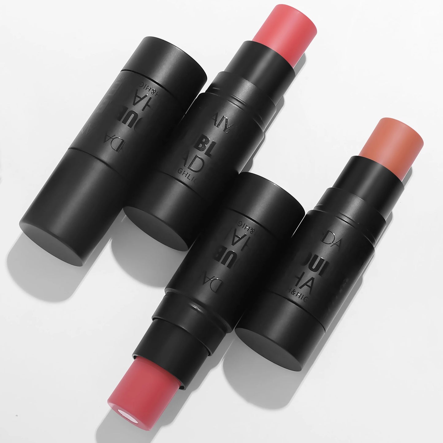 Handaiyan Blush Contour Stick Waterproof Makeup Luxury High Pigmented Pink Blush  Highlighter Multi-use Cosmetic SS