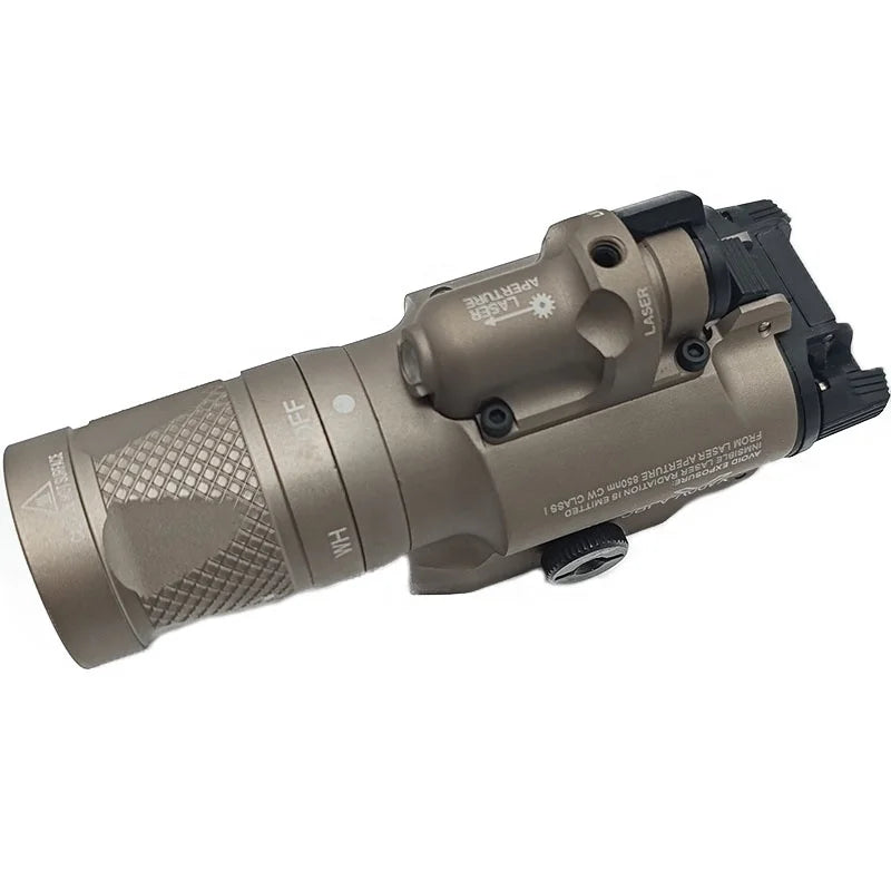 Tactical X400V IR  Scout Light with Red Laser  LED White Lights Hunting Tactical X400 Scout Light Flashlight Aluminum FL0259