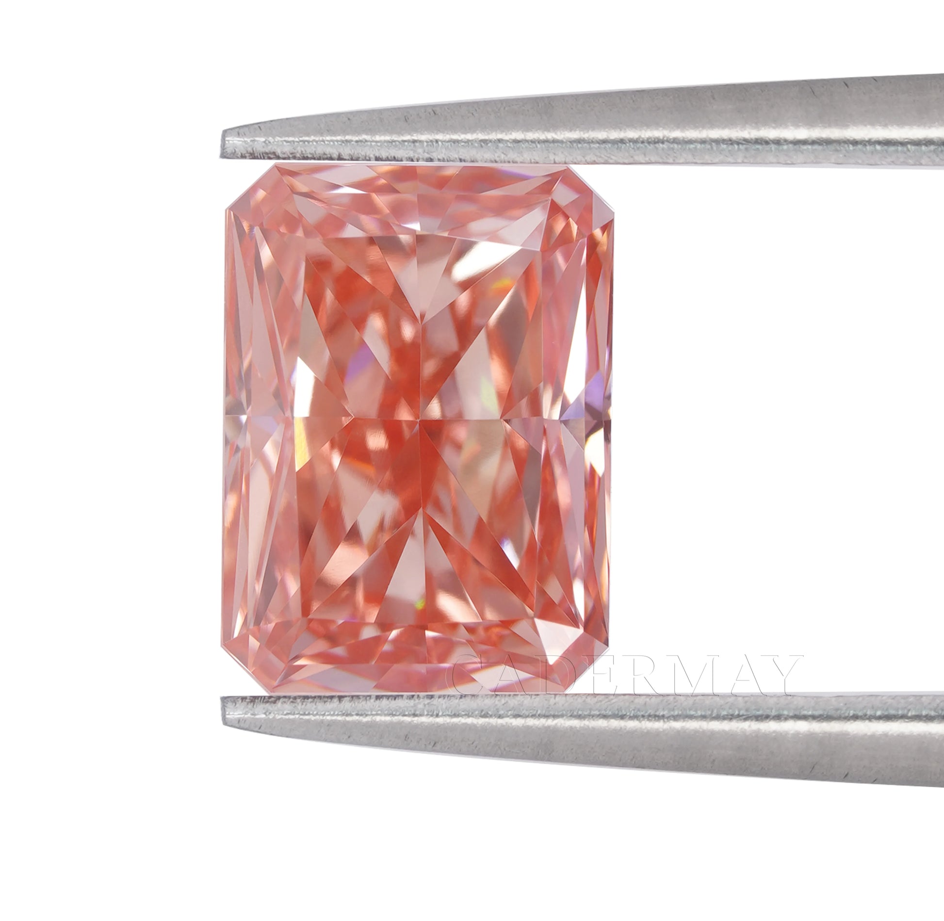 Fancy Vivid Pink Lab Grown Diamond CVD  Wholesale Price  Laboratory Diamond With IGI Certificate for Jewelry Making