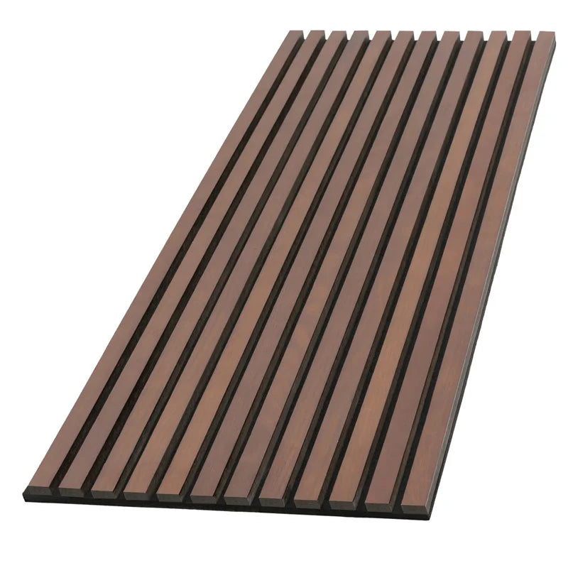 Natural Akupanel Eiche Hout Slatted Wooden Sample Modern Design Style with 3D Model Design Capability