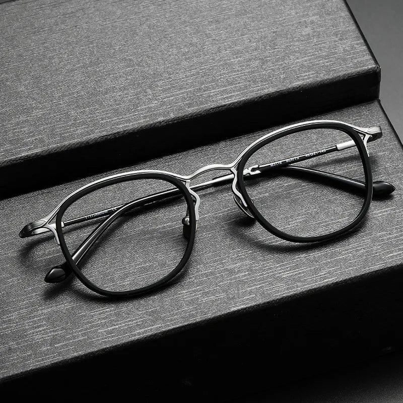 CS-M3118 High Pure Titanium  Optical Frame Good Quality Glasses for Men and Women Eyeglasses Frames