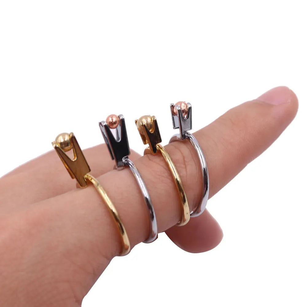 Jewelry Display Try on Tools 4 Prong Ring Setting Stand Bare Gemstone Stone Diamond Holder Stand Jewelry Claw Ring Blank