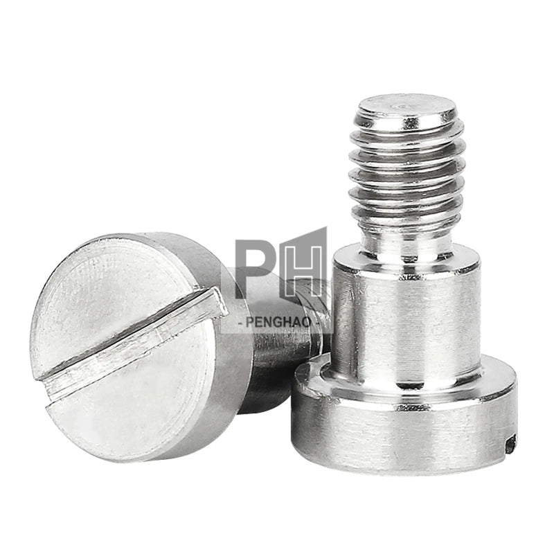 Good M2 M2.5 M3 M4~M10 304 Stainless Steel Slotted One-word Slot Positioning GB830 Plug Limit Bearing Bolt Step Shoulder Scre