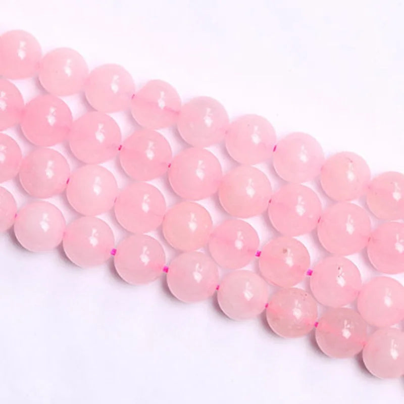 4-14mm Natural Round Shell Bone Coral Loose Beads with Straight Hole and Clear Surface for Jewelry Making