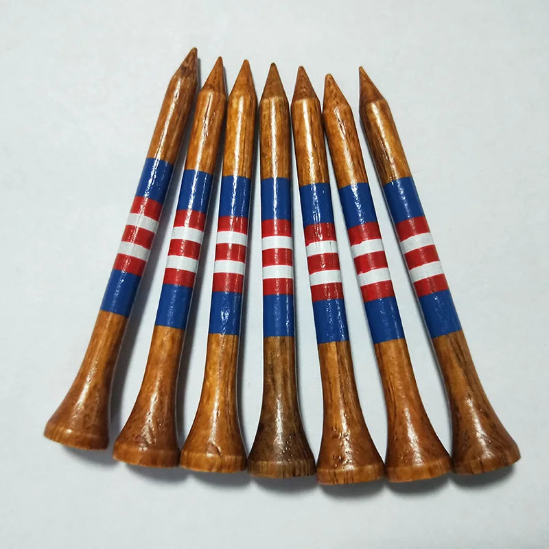 Custom Logo Golf Tee Golf Tees Holder Wooden Bamboo Golf Tees