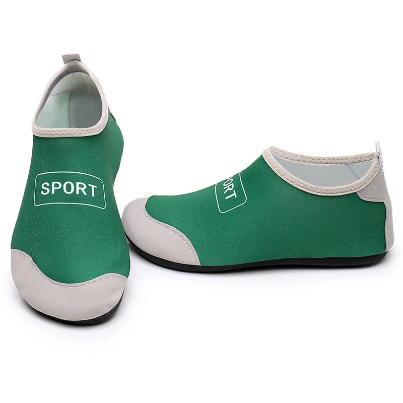 Unisex Breathable Aqua Sneakers Nonslip Water Shoes for Summer & Winter Beach River Sea Diving Upstream Barefoot Outdoor Comf