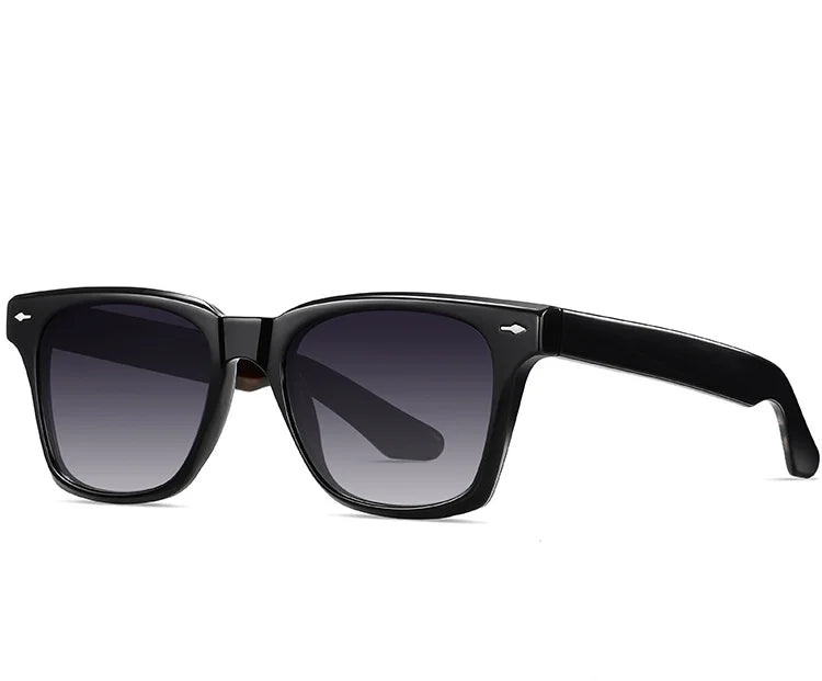 2024 Wholesale Ready Stock Hot Selling Nearsighted Sunglasses Customized Luxury Acetate Big Square Frame Sunglasses
