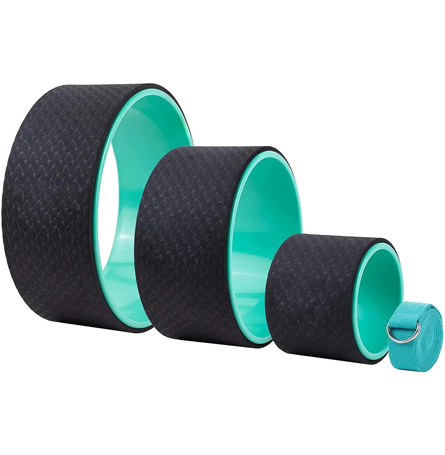 ZJFIT Custom Wholesale Eco-friendly Durable Yoga Back Wheel Massage Yoga Wheel