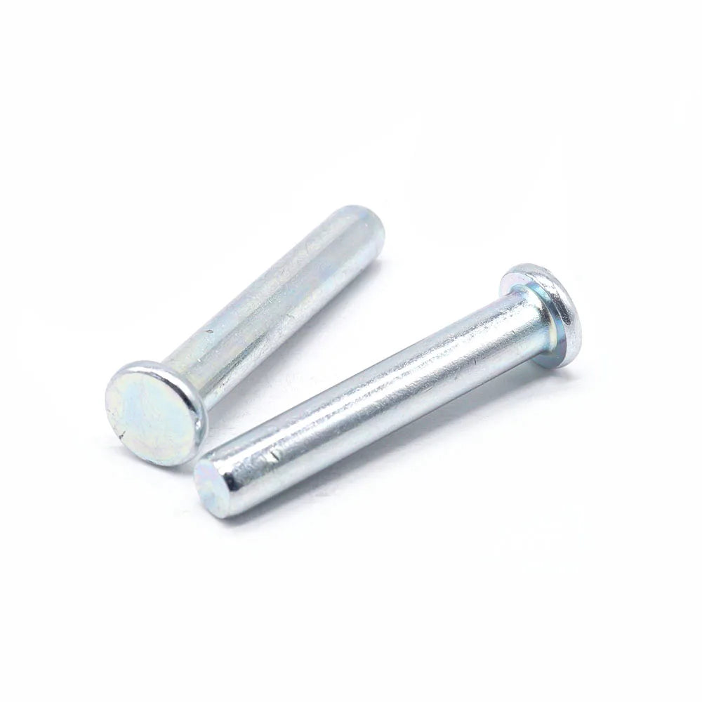 Custom Stainless Steel Door Hinge Pin Bushing Repair Kit Replacement Solid Rivet Spare Parts Aluminium Flat Head Rivets Pin