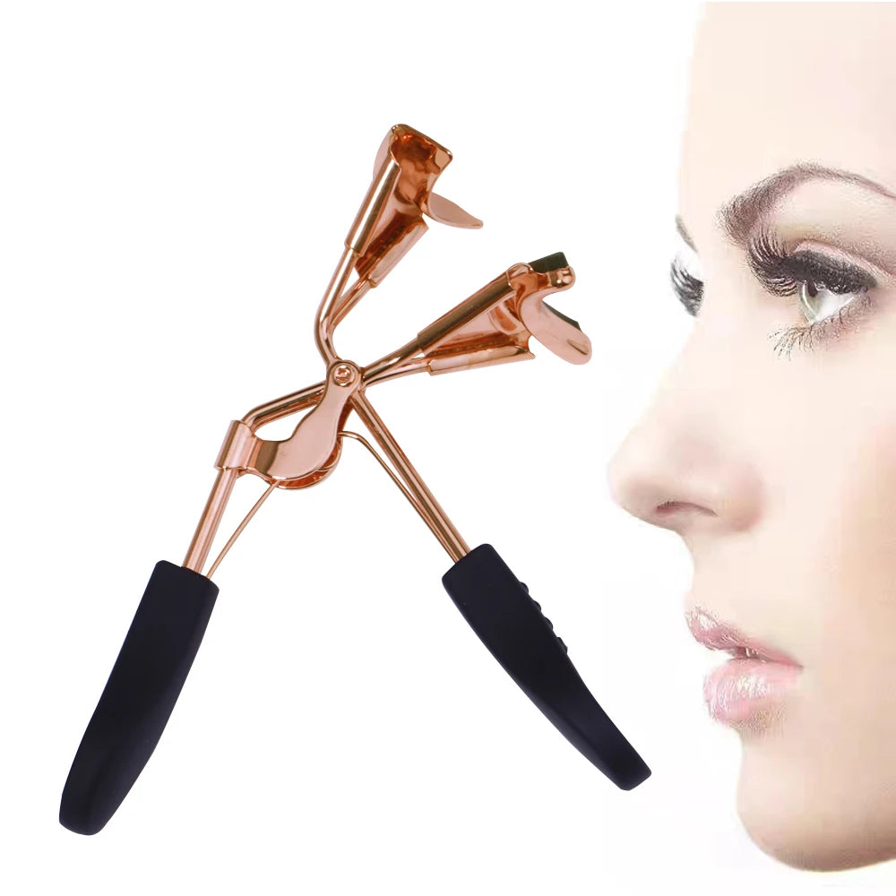 Veyes Inc. Eco-Friendly Disposable Black Heated Eyelash Curler Popular Wholesale Private Label Makeup Tool for Eyelash Curlin