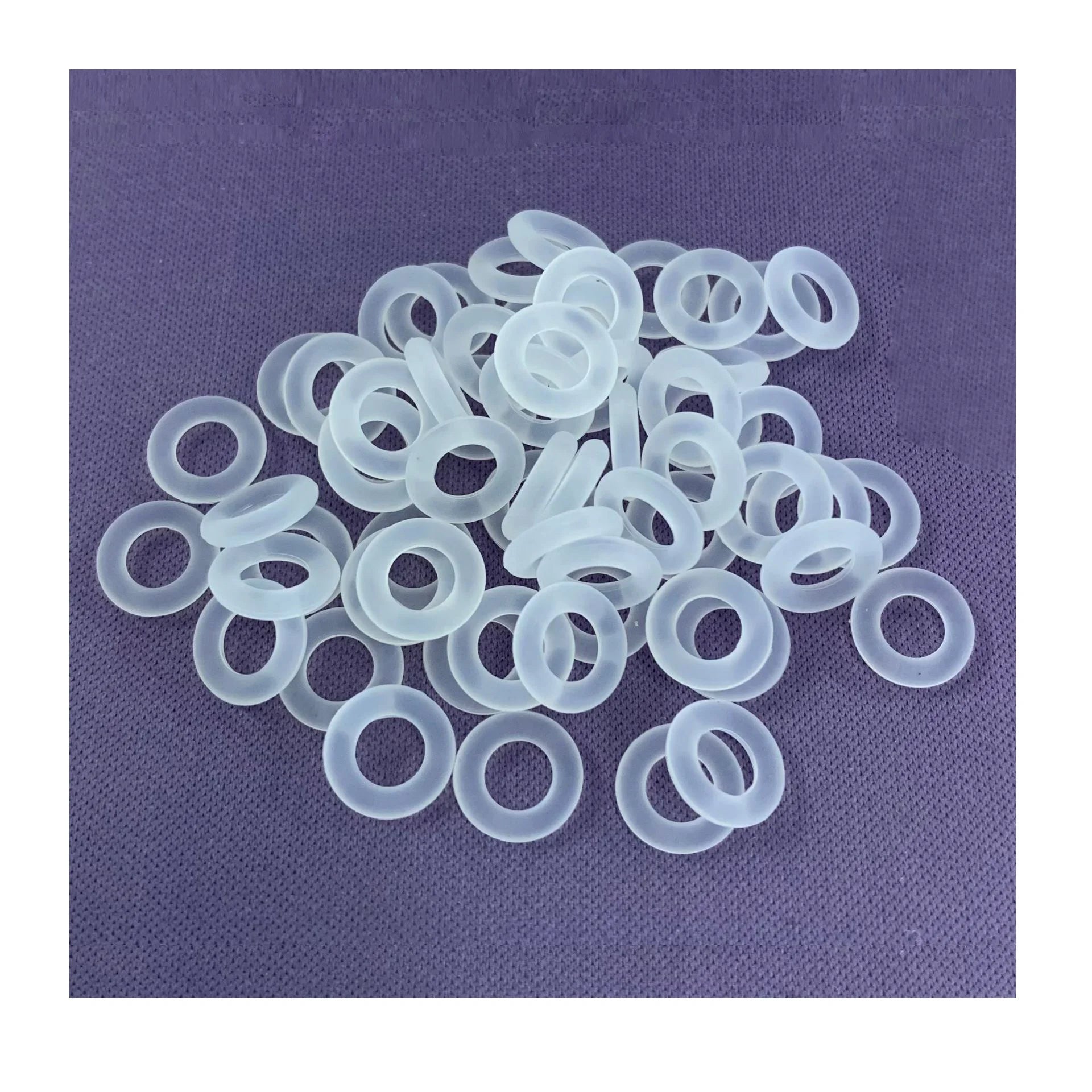 Customized High Transparency Medical Grade Food Grade Silicone O-Rings
