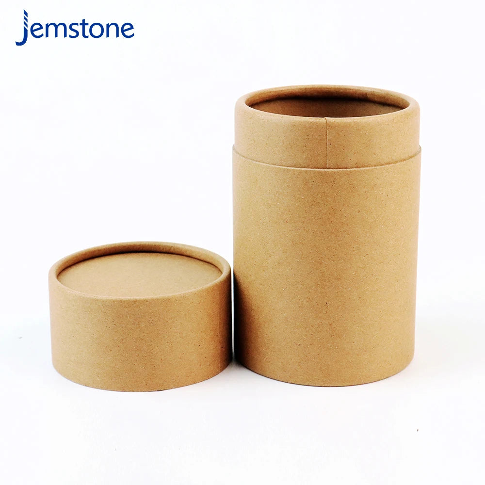 Quick Shipment Environmentally Friendly Material 81 * 160 mm Stock Brown Kraft Tube Cylindrical Paper Tube Packaging