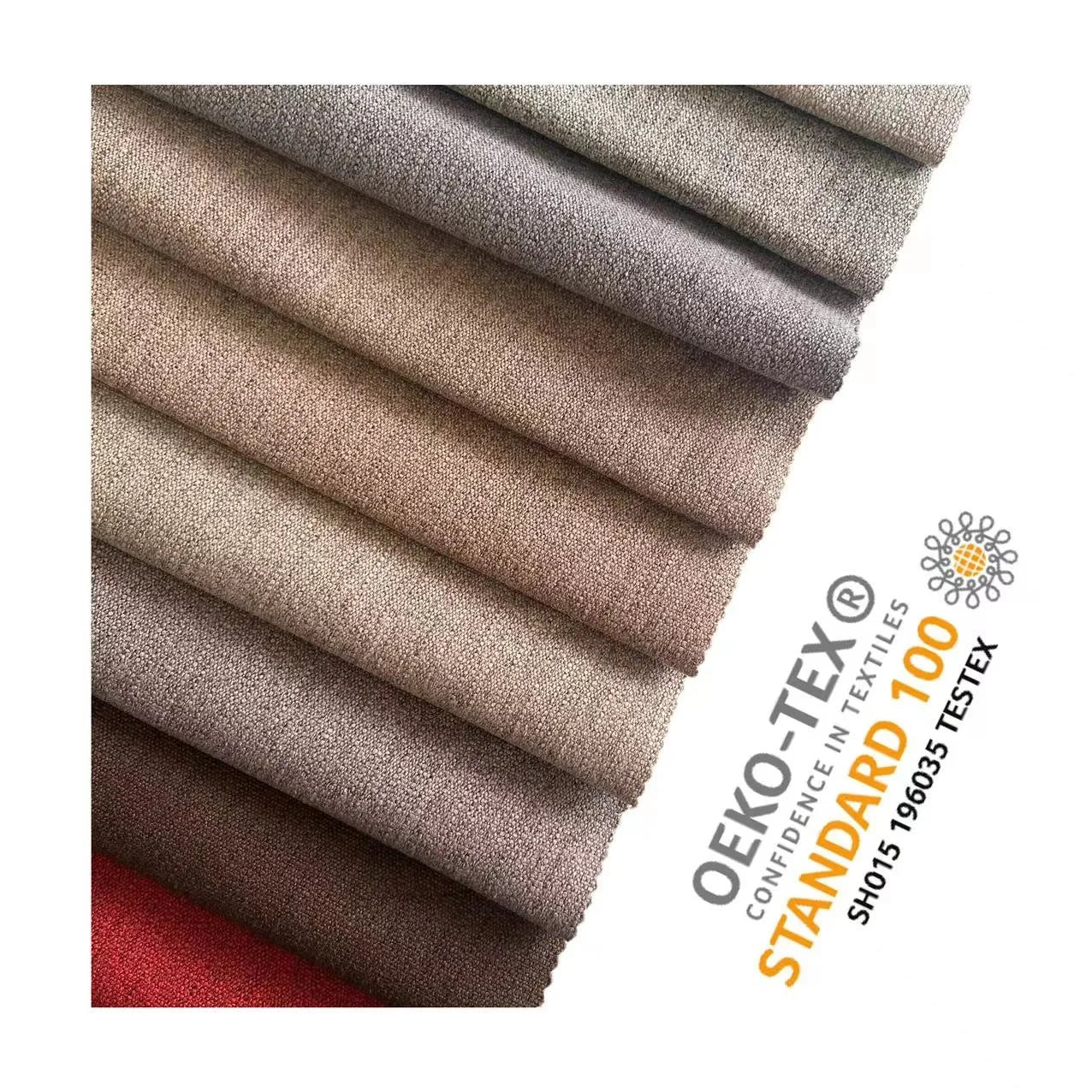 China Supply New Arrival 100%Blackout Thermal Insulated Darkening Drapes  Window curtain fabric for the living room