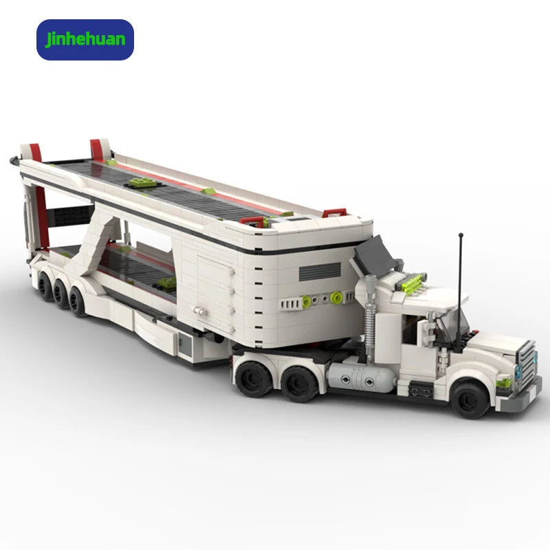Models Trucks City Car Building Block Sets for Kids Brick Plastic Truck Toy Moc Custom Blocks Gift for Boys Children