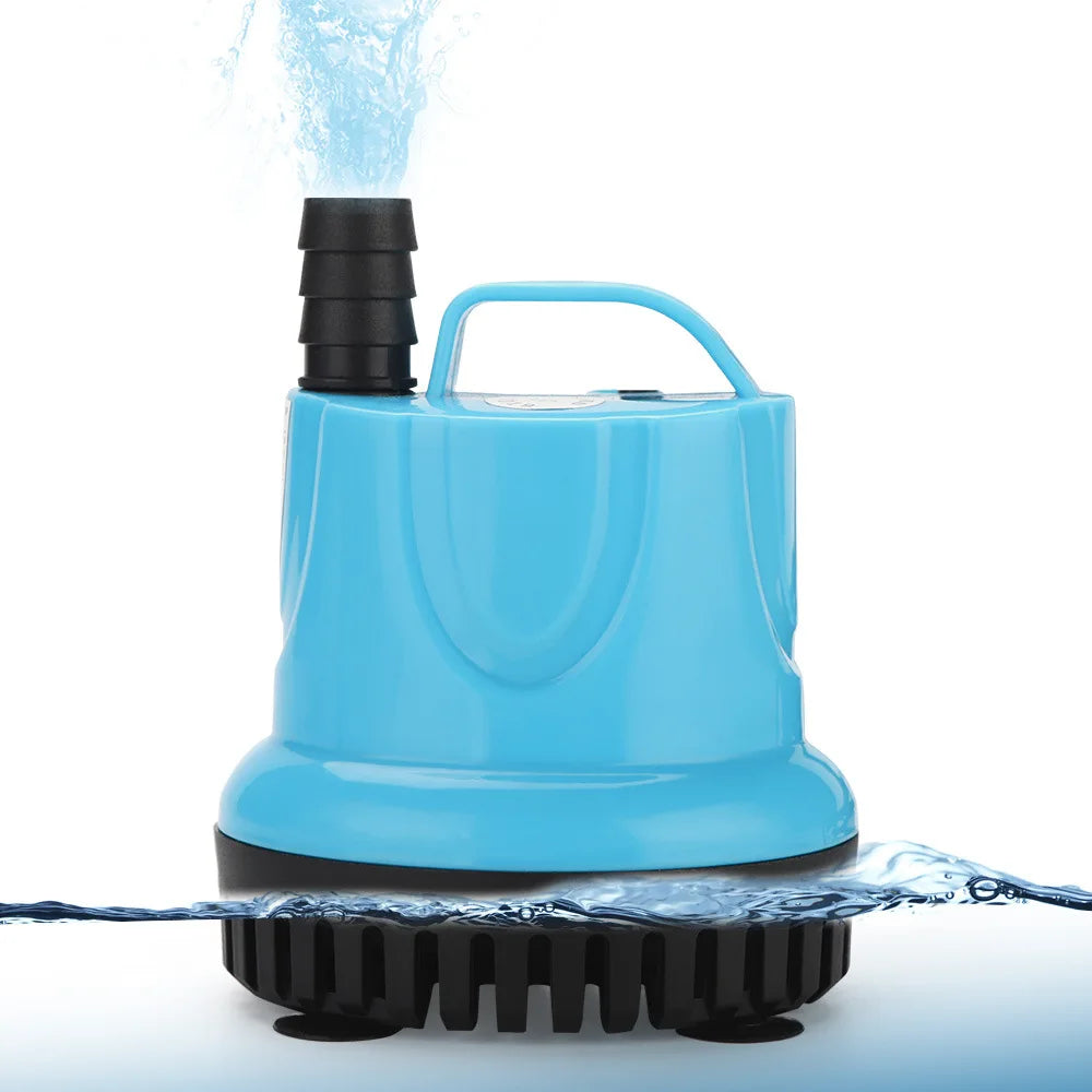 Bottom Suction Fish Tank Submersible Pump Through Aquarium Water Circulation Pumping Water Change Filtration Aerated Water Pu